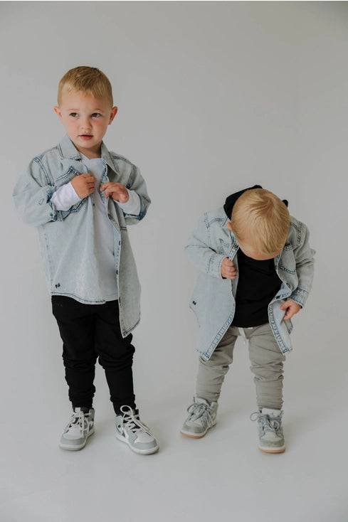 Heritage Denim Shacket Kids