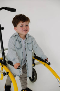 Heritage Denim Shacket Kids