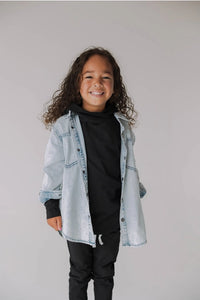 Heritage Denim Shacket Kids