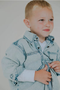 Heritage Denim Shacket Kids