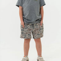 Youth Athletic Short Classic Deer Camo