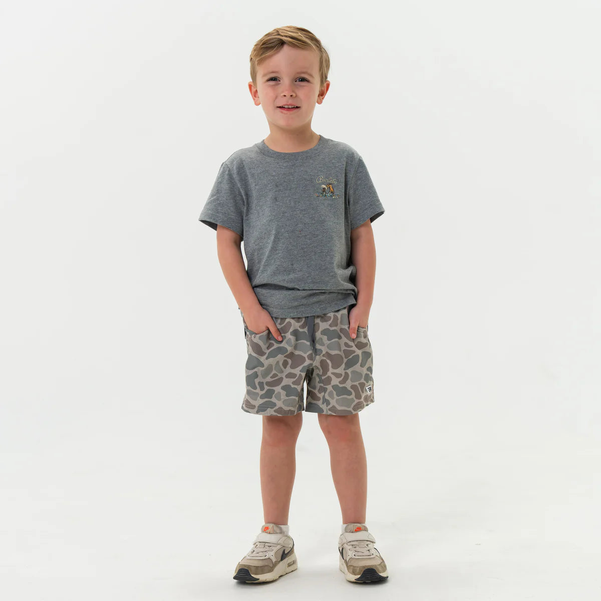 Youth Athletic Short Classic Deer Camo