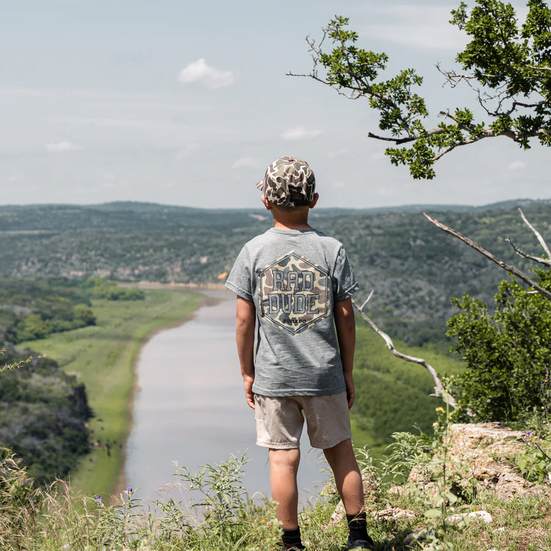 Youth Tee - Rad Dude Deer Camo