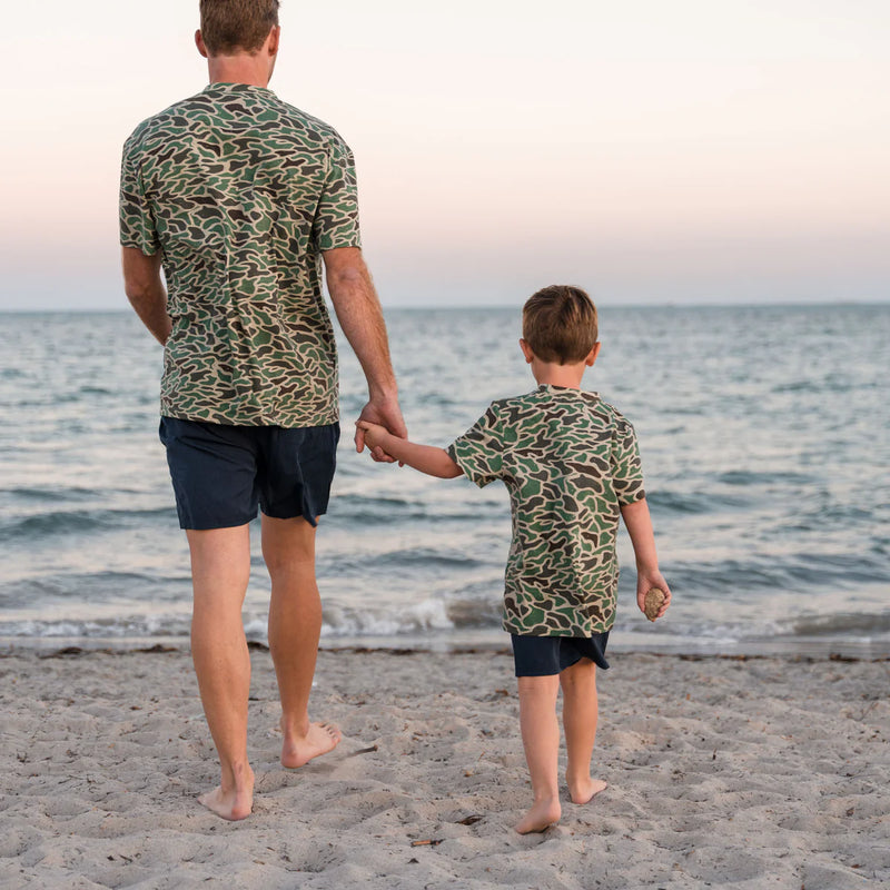 Youth Short Sleeve Tee - Retro Duck Camo