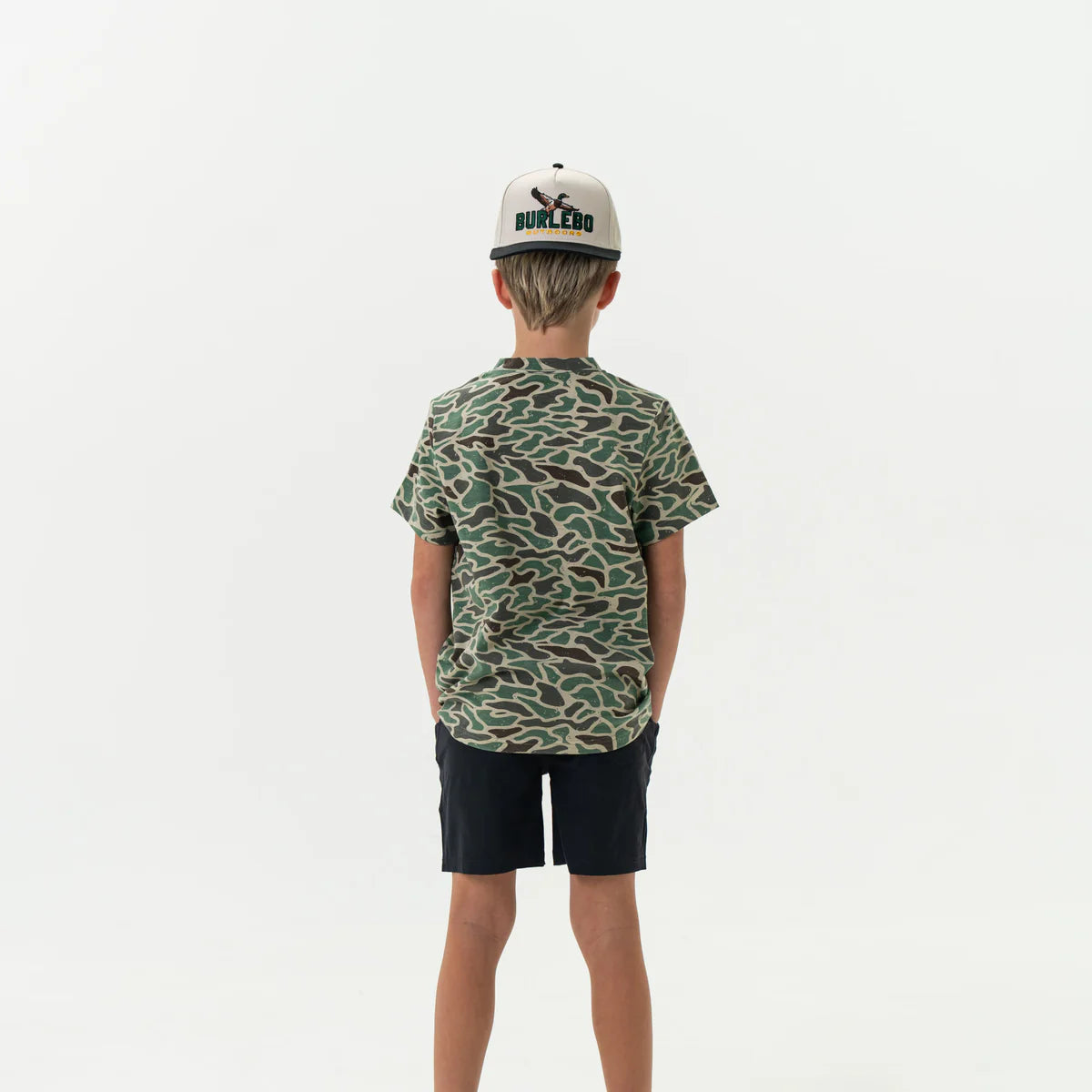 Youth Short Sleeve Tee - Retro Duck Camo