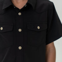 Youth Performance Western Shirt - Black