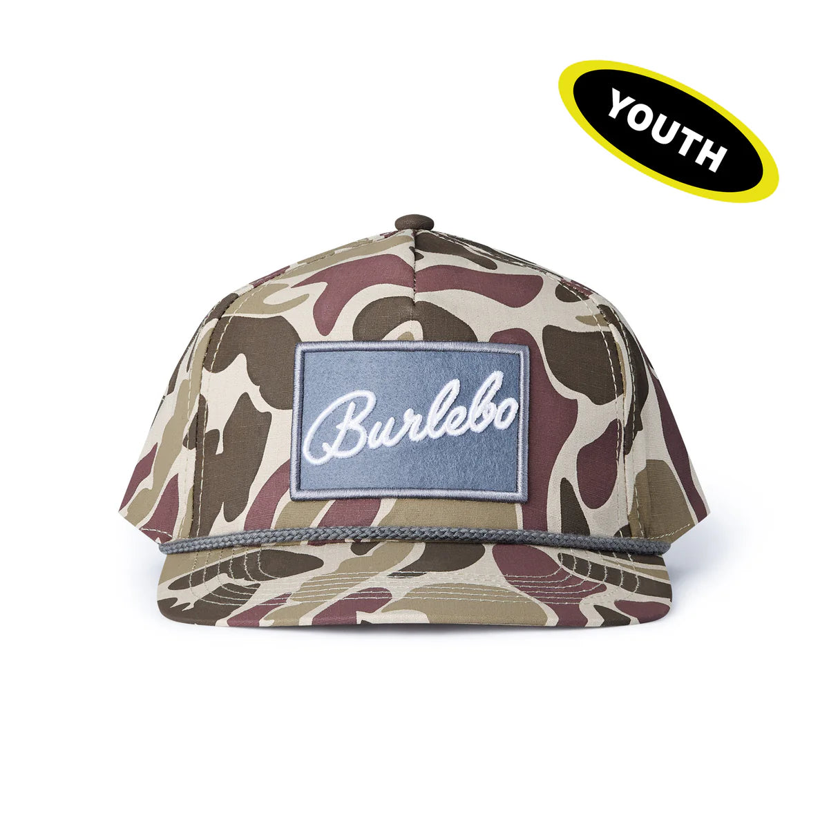 Youth Cap Burlebo Grey Patch - Camo