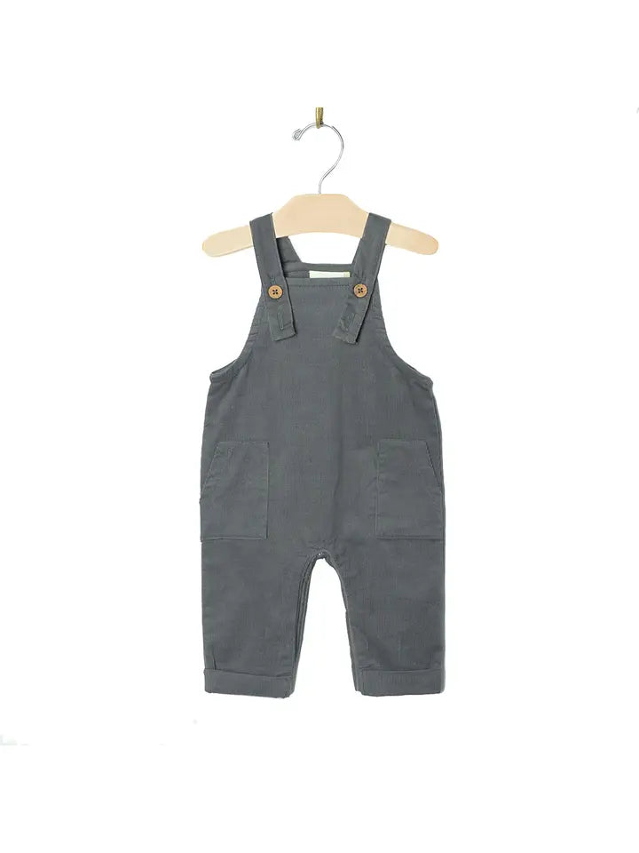 Baby Cord Overall- Fall Granite