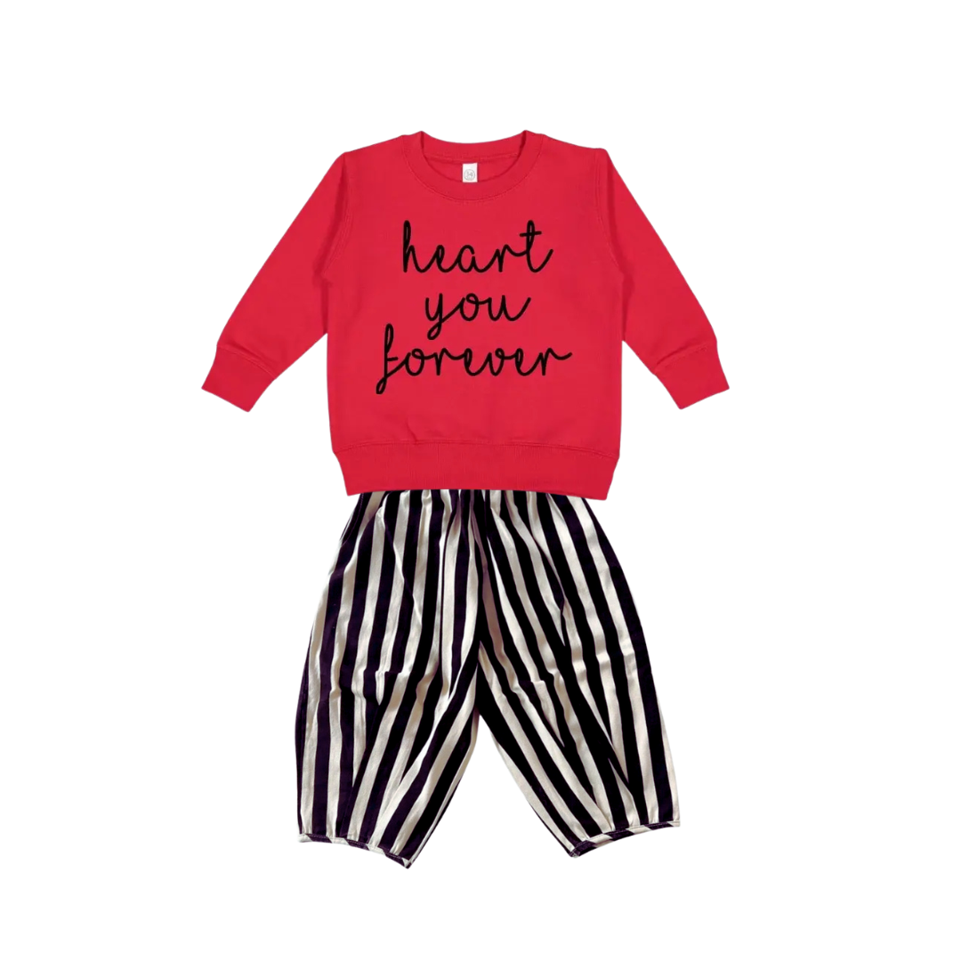 Kids Striped Baggy Pant - Jester Balloon Pant