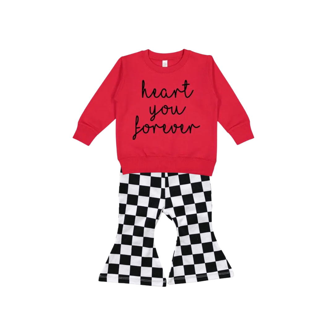 Heart You Forever | Infant + Kids Valentines Day Sweatshirt