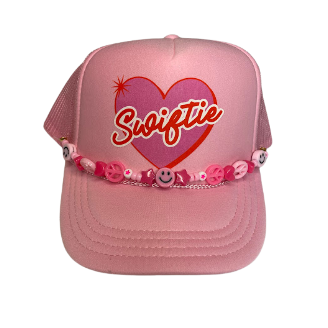 Peace Love Happiness Trucker Hat Chain