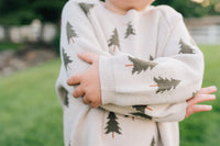 Pine Tree Knit Sweater