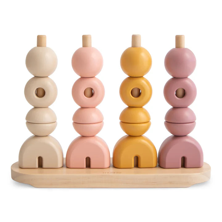 Wooden Multi Shape Stacker Sunrise