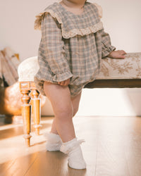 Noelle Romper Fall Plaid