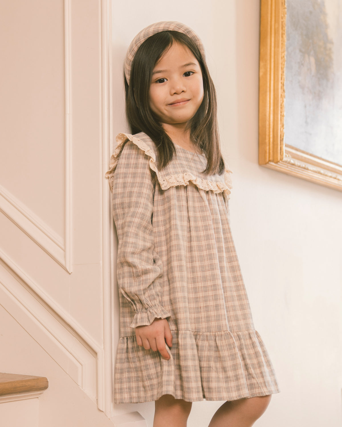 Noelle Dress Fall Plaid