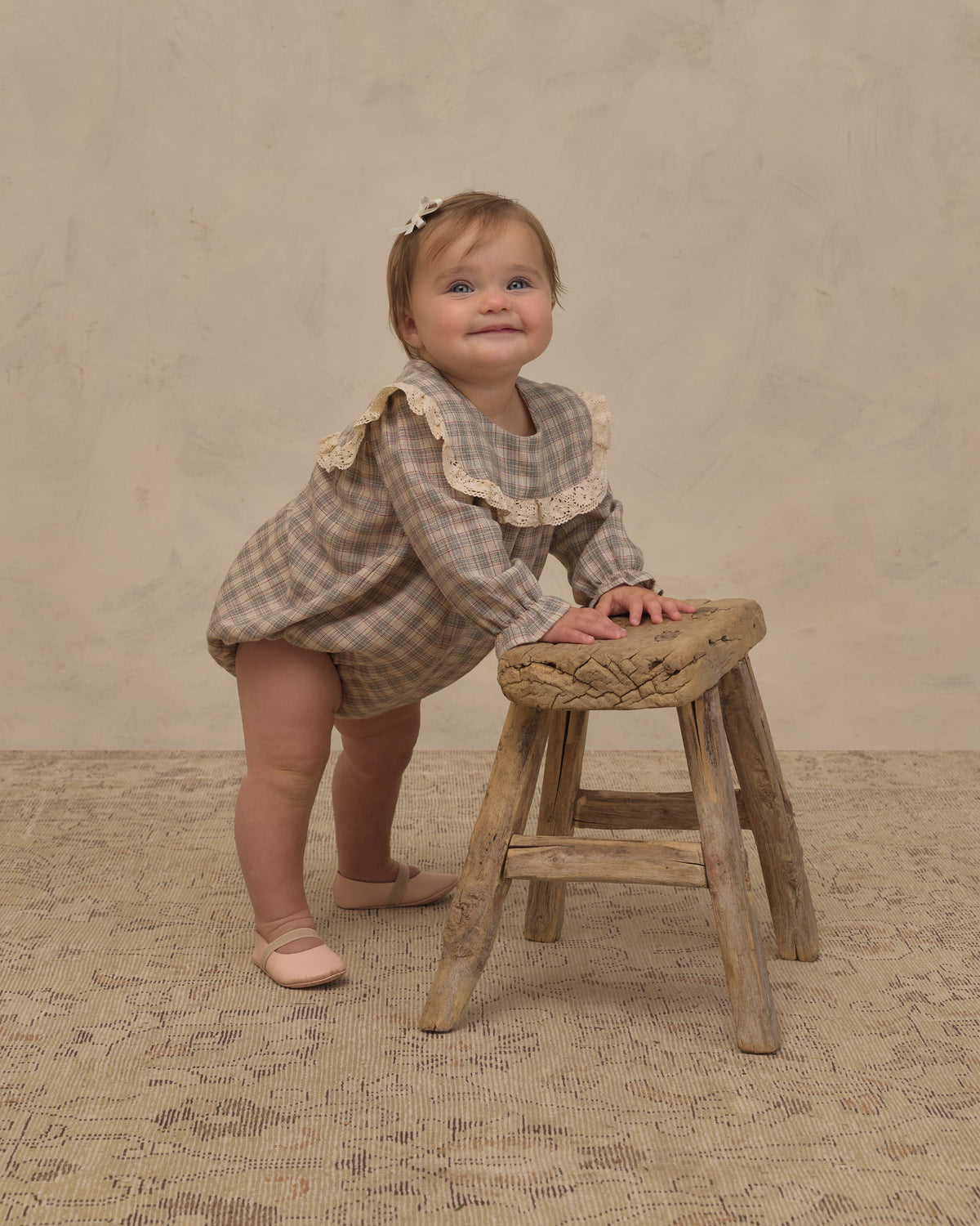 Noelle Romper Fall Plaid