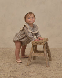 Noelle Romper Fall Plaid