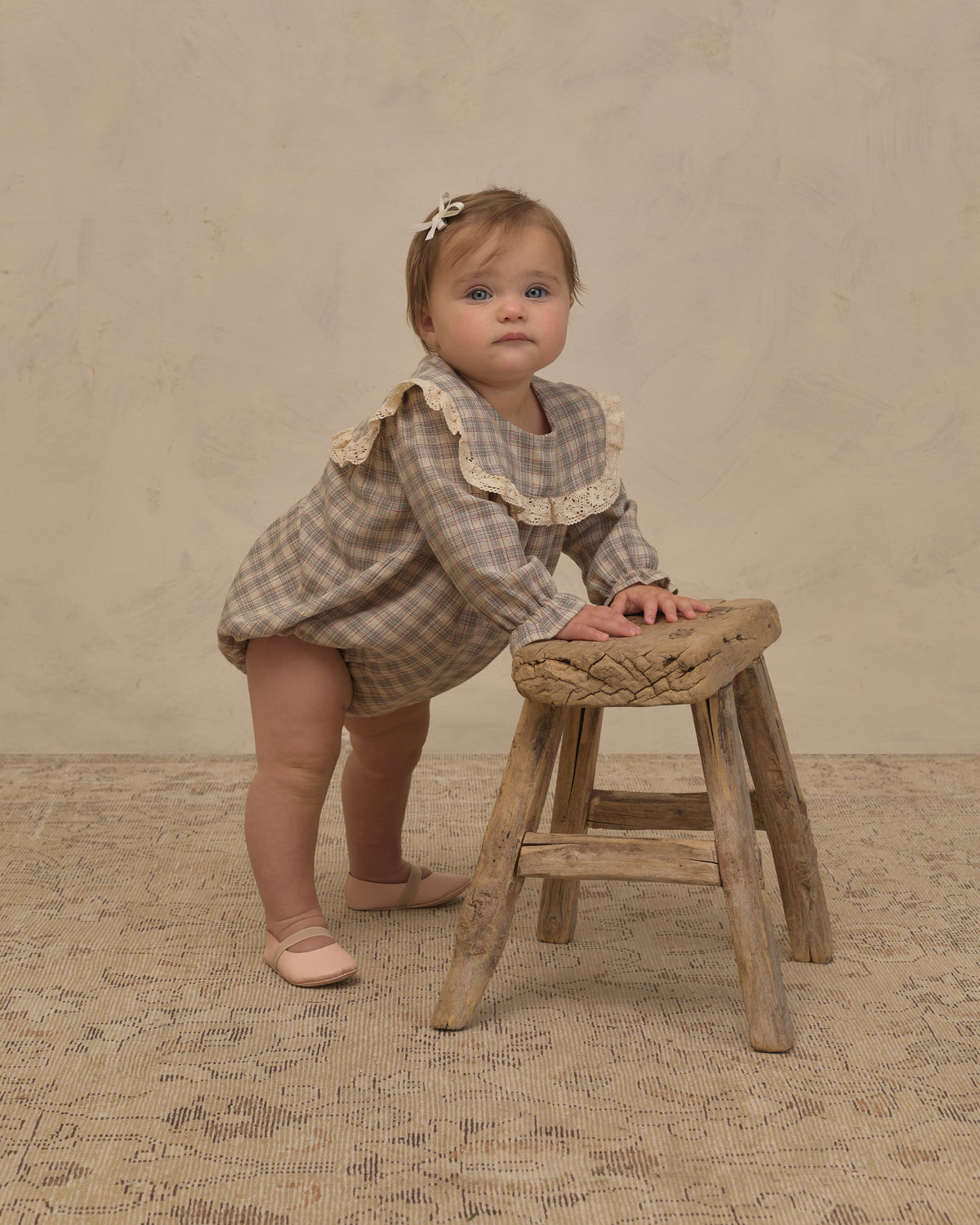 Noelle Romper Fall Plaid