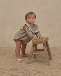 Noelle Romper Fall Plaid