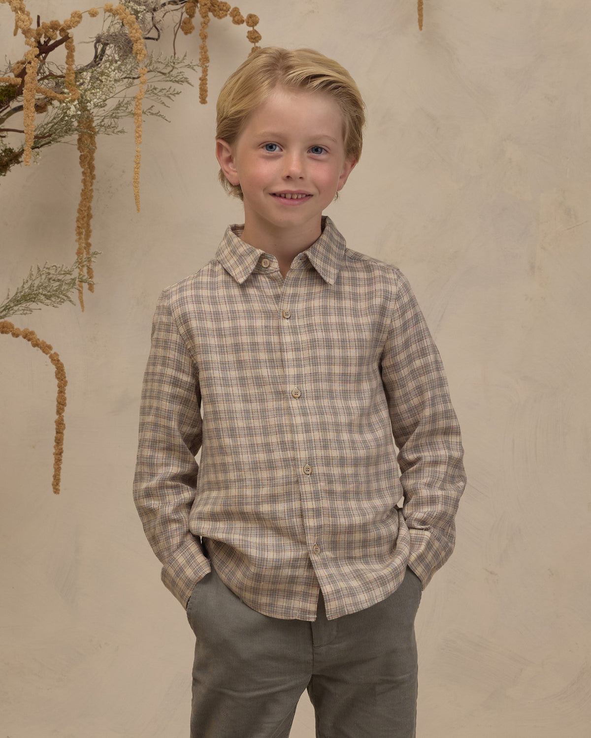 Harrison Button Down Fall Plaid