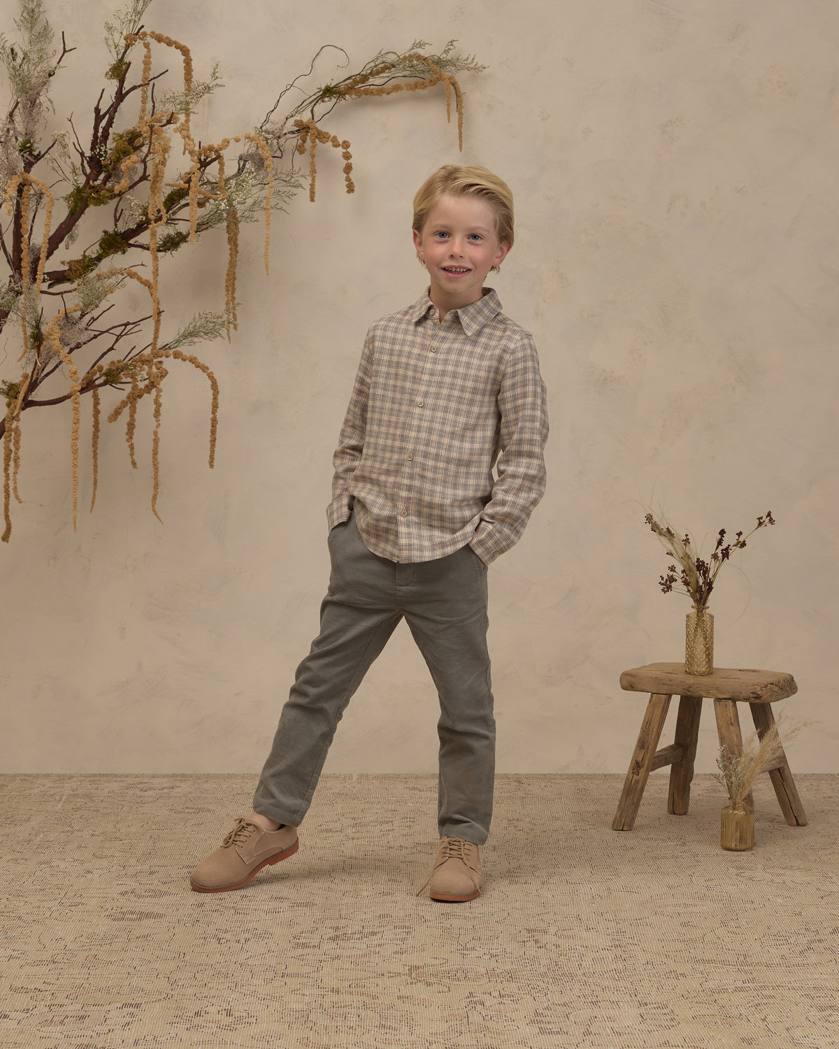 Harrison Button Down Fall Plaid