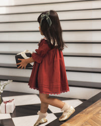 Mabel Dress Ruby