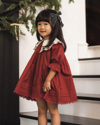 Mabel Dress Ruby