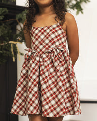 Betsy Dress Holiday Tartan