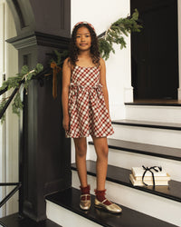 Betsy Dress Holiday Tartan