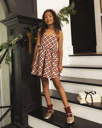 Betsy Dress Holiday Tartan