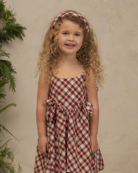 Betsy Dress Holiday Tartan