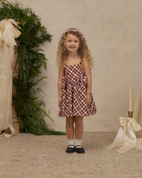 Betsy Dress Holiday Tartan