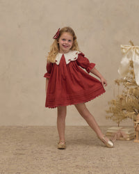 Mabel Dress Ruby
