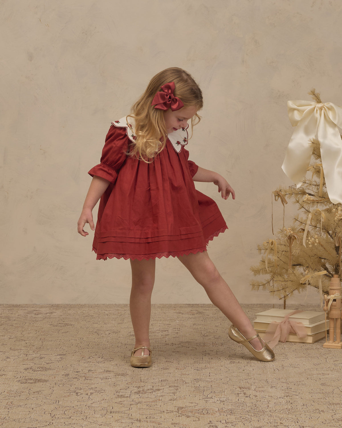 Mabel Dress Ruby