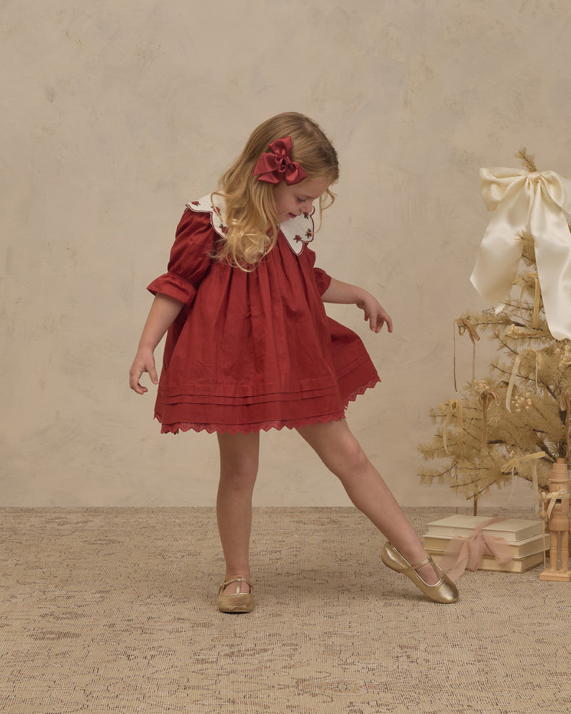 Mabel Dress Ruby