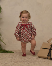Annette Romper Holiday Tartan