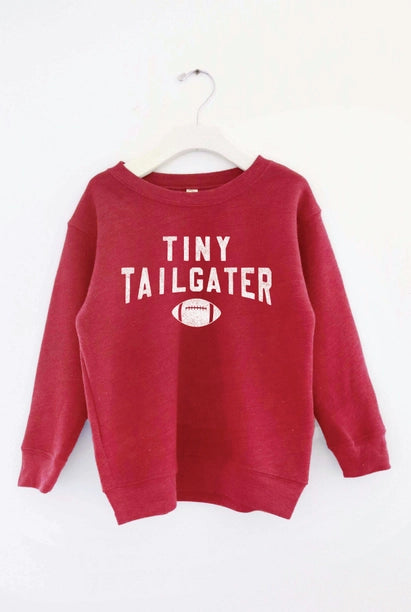 Tiny Tailgater Toddler Unisex Graphic Sweatshirt