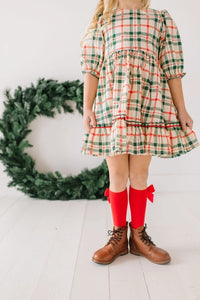 Kiki Dress in Classic Plaid Preorder | Girls Christmas Dress