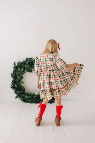 Kiki Dress in Classic Plaid Preorder | Girls Christmas Dress