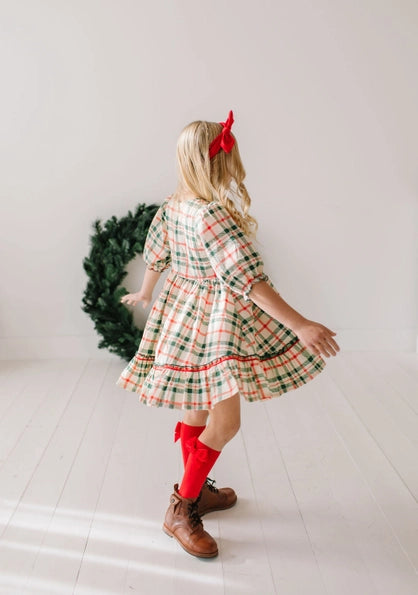 Kiki Dress in Classic Plaid Preorder | Girls Christmas Dress