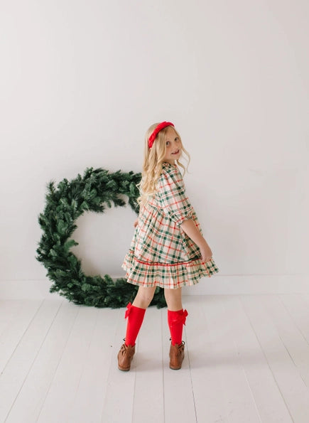 Kiki Dress in Classic Plaid Preorder | Girls Christmas Dress