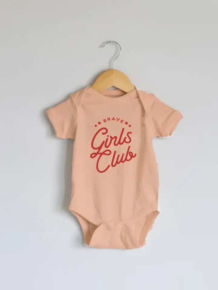 Brave Girls Club Infant Onesie