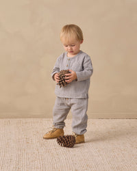 Giovani Pant Midnight Gingham