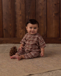 Hayes Jumpsuit Aspen Plaid