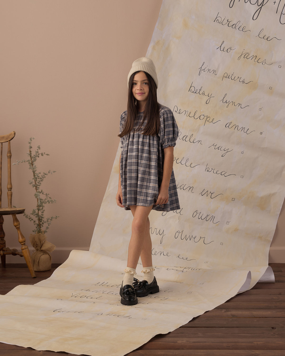 Jolene Dress Winter Plaid
