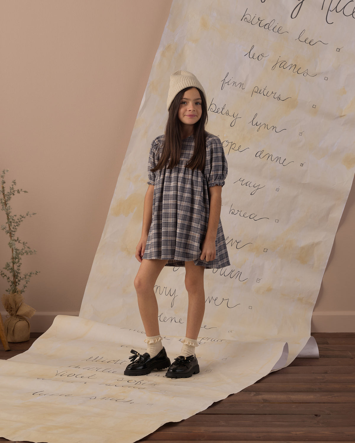 Jolene Dress Winter Plaid