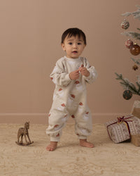 Raglan Jumpsuit Santa