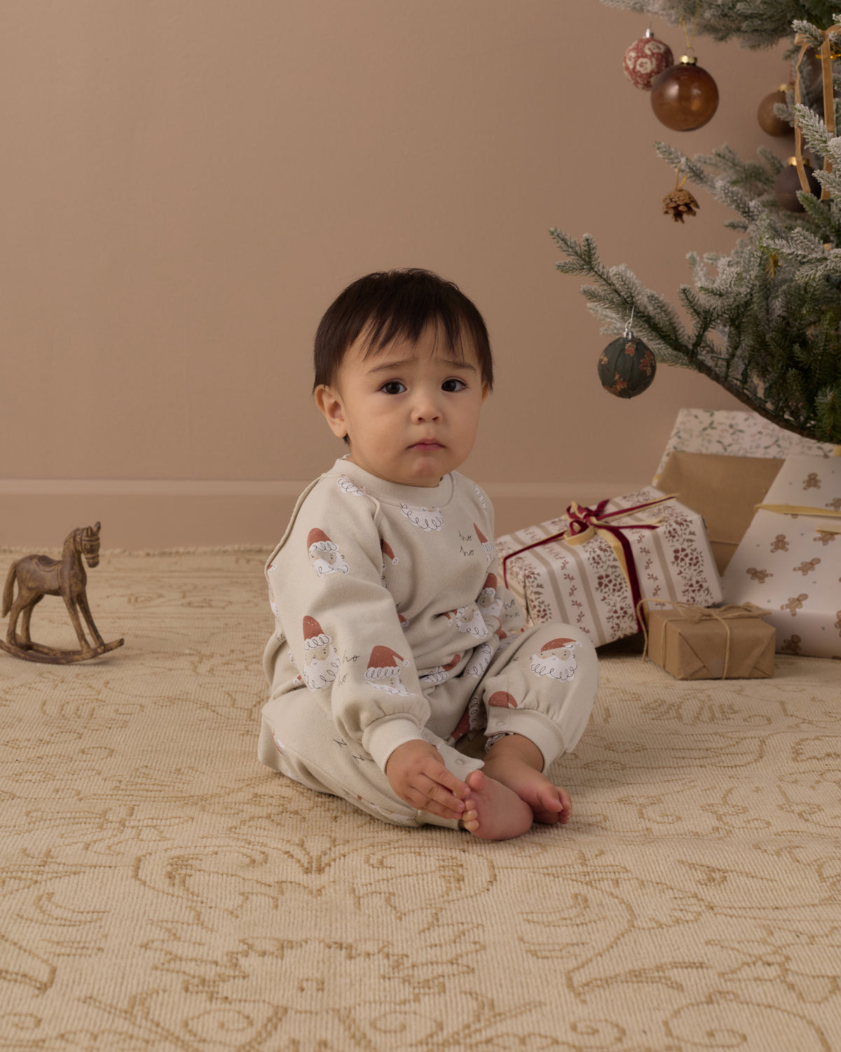 Raglan Jumpsuit Santa