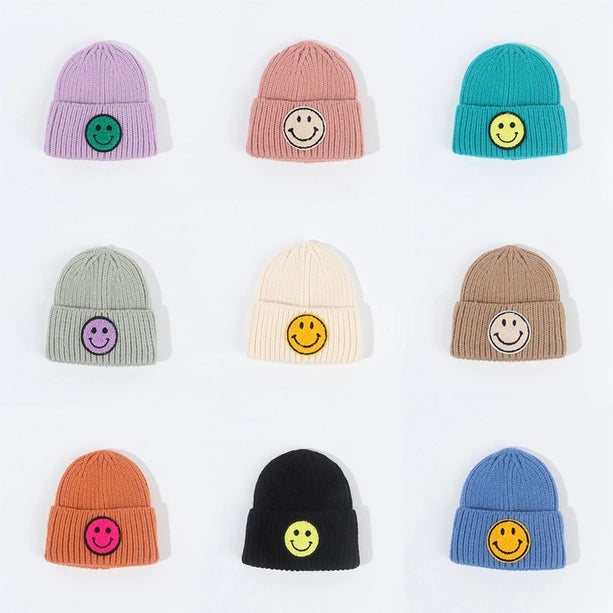 Happy Face Kids Beanie