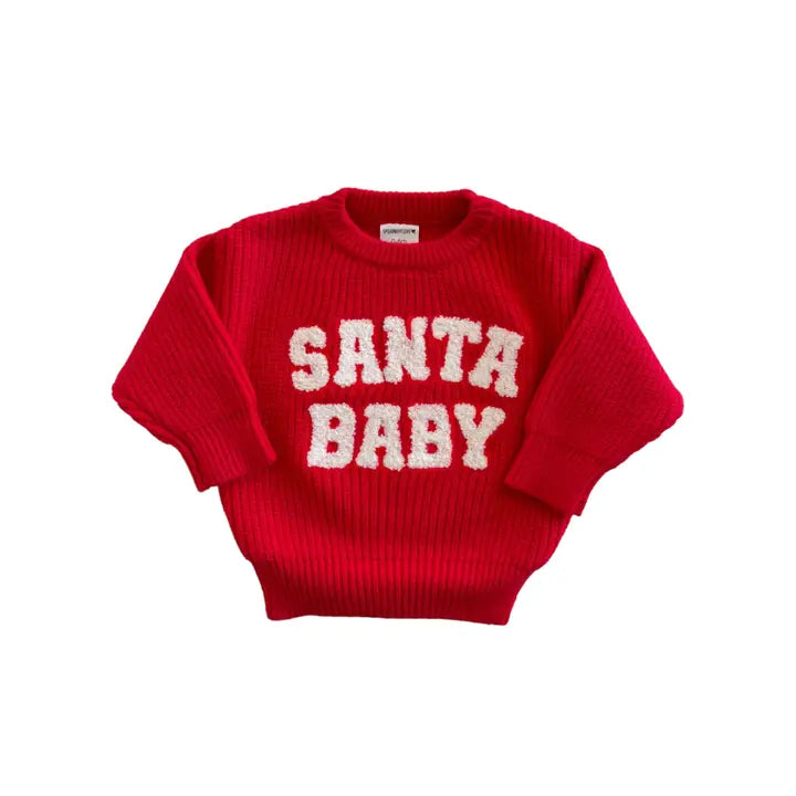 Knit Sweater, Santa Baby